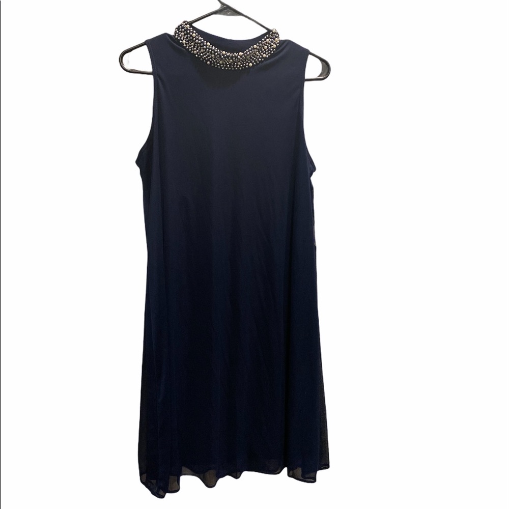 Navy blue formal dress